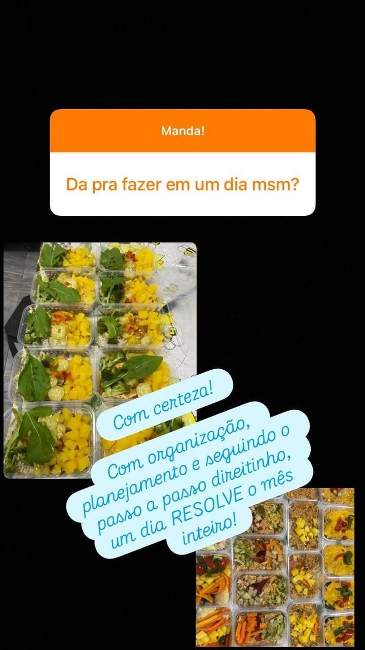 dúvidas sobre o faça marmitas 2